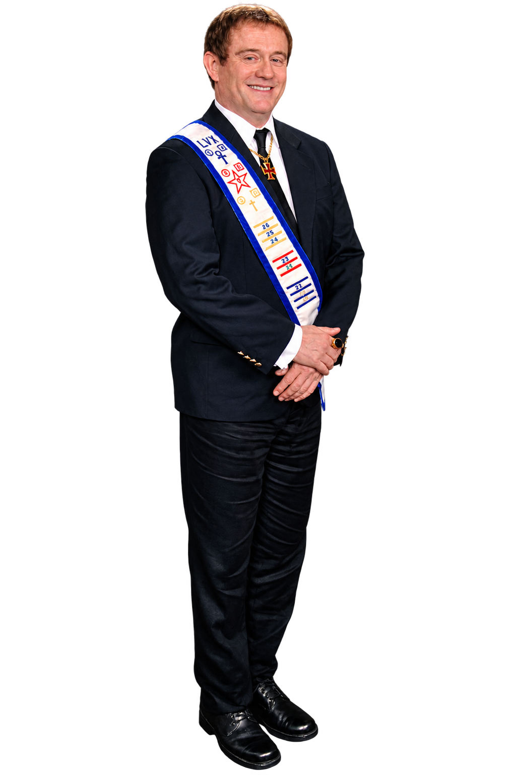 David Griffin in Golden Dawn regalia